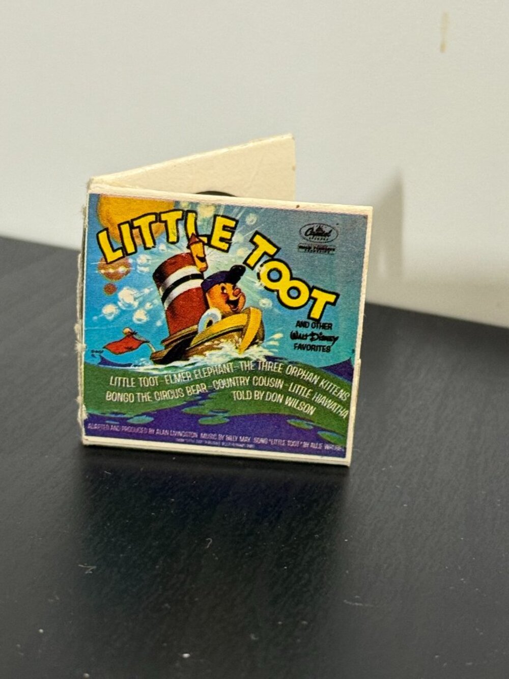 Vintage Little Toot Punch out Record Capital Records Disney